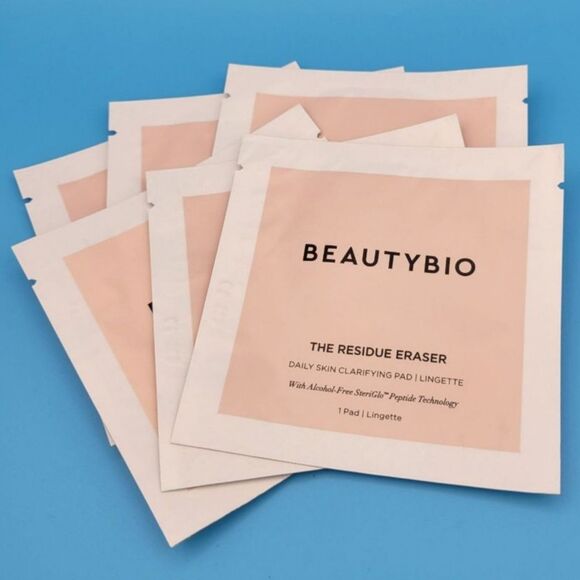 6x BeautyBio The Residue Eraser Daily Skin Clarifying Pad - GloPRO / SteriGlo - Picture 1 of 2